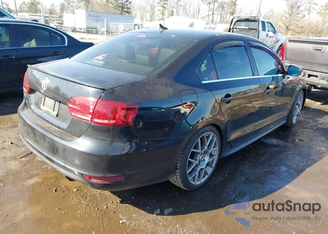 2014 Volkswagen Jetta Gli Autobahn из США, поврежденный, VIN 3VW5T7AJXEM374758